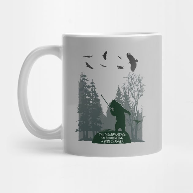 Bear In The Wild Gift For Animal Lovers by BoggsNicolas